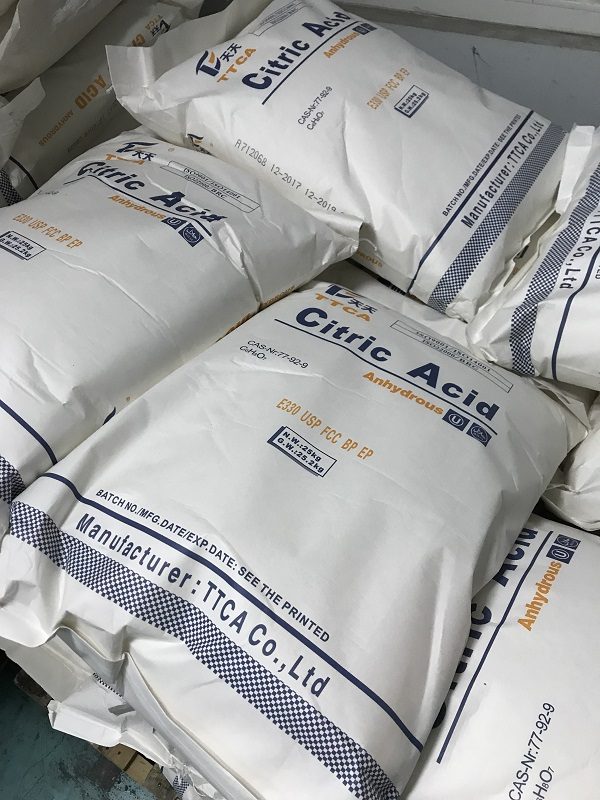 ACID CITRIC ANHYDROUS, AXIT CHANH KHAN