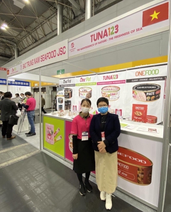 Hàng Việt Nam tham gia hội chợ thương mại về thực phẩm quốc tế Nhật Bản lần đầu tiên tổ chức tại Osaka