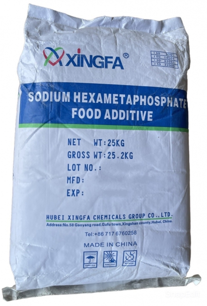 SHMP - SODIUM HEXAMETAPHOTPHATES E452