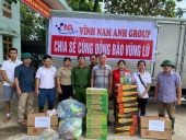 VĨNH NAM ANH GROUP - CHIA SẺ CÙNG ĐỒNG BÀO VÙNG LŨ MIỀN BẮC