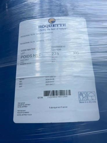 PHỤ GIA THỰC PHẨM: SORBITOL LỎNG