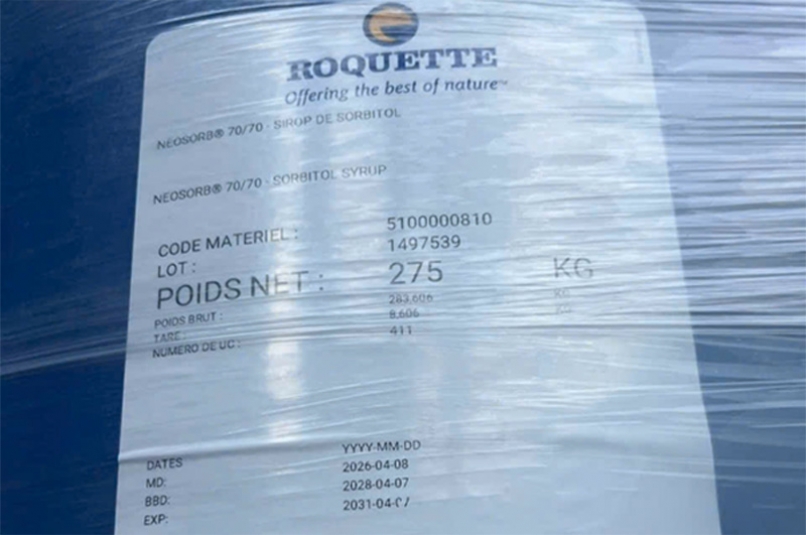 PHỤ GIA THỰC PHẨM: SORBITOL LỎNG